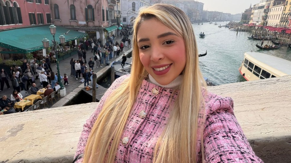 Anna Júlia Barros Silva, de 24 anos, morreu na França — Foto: Arquivo pessoal/Patricia Antônia de Barros