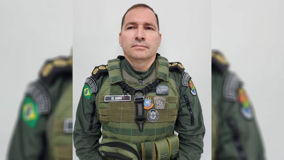 Sinval Sampaio é o novo comandante da Polícia Militar do Ceará — Foto: Divulgação