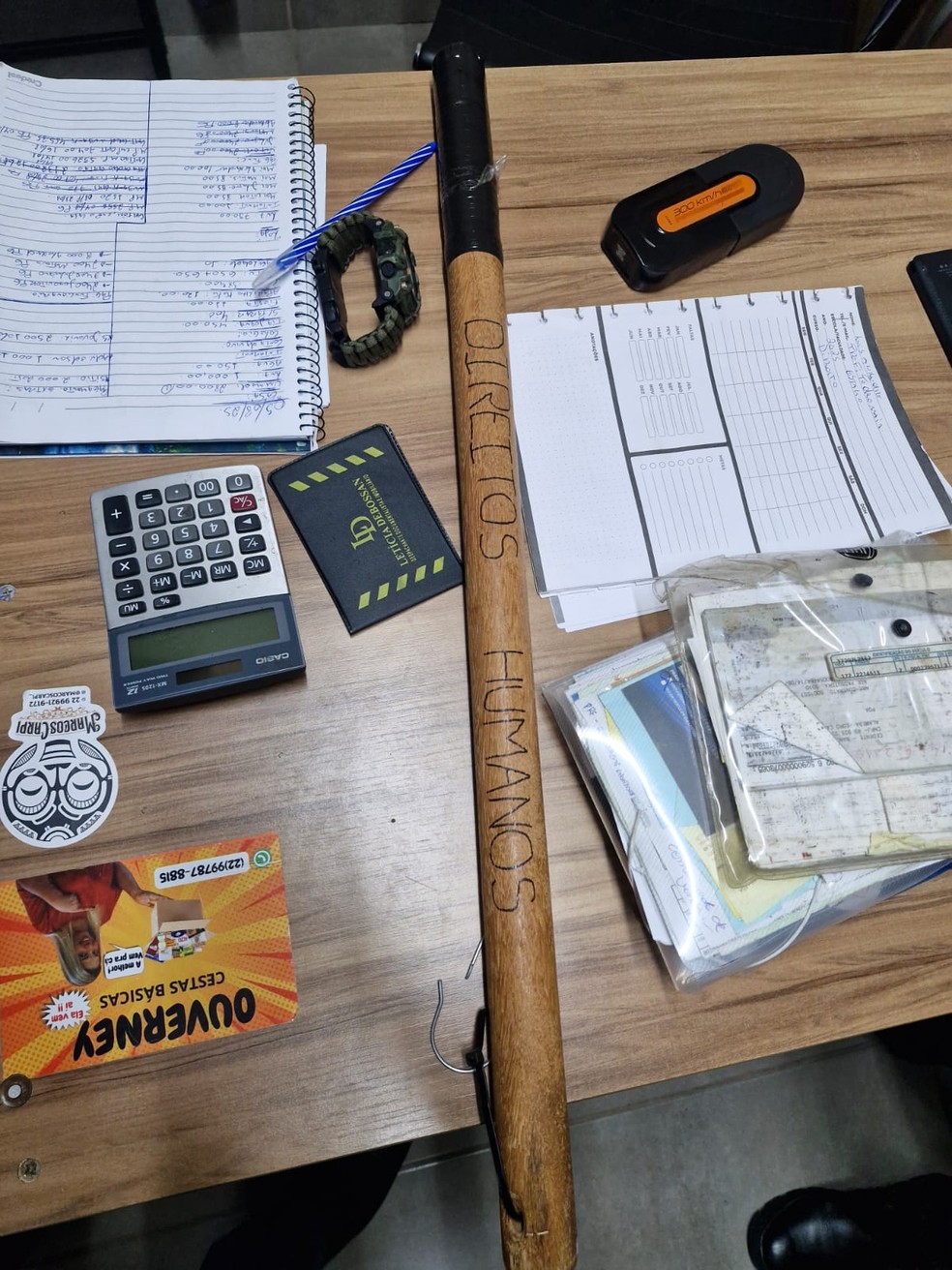 Apreensão de armas em operação contra agiotagem em Nova Friburgo