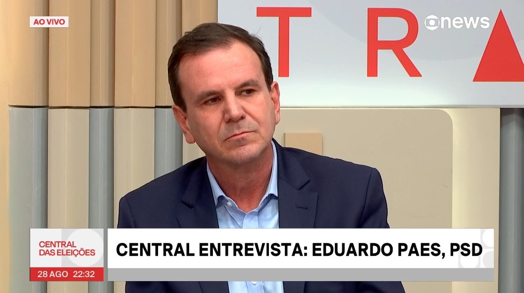 Veja o que é #FATO ou #FAKE na entrevista de Eduardo Paes para a GloboNews