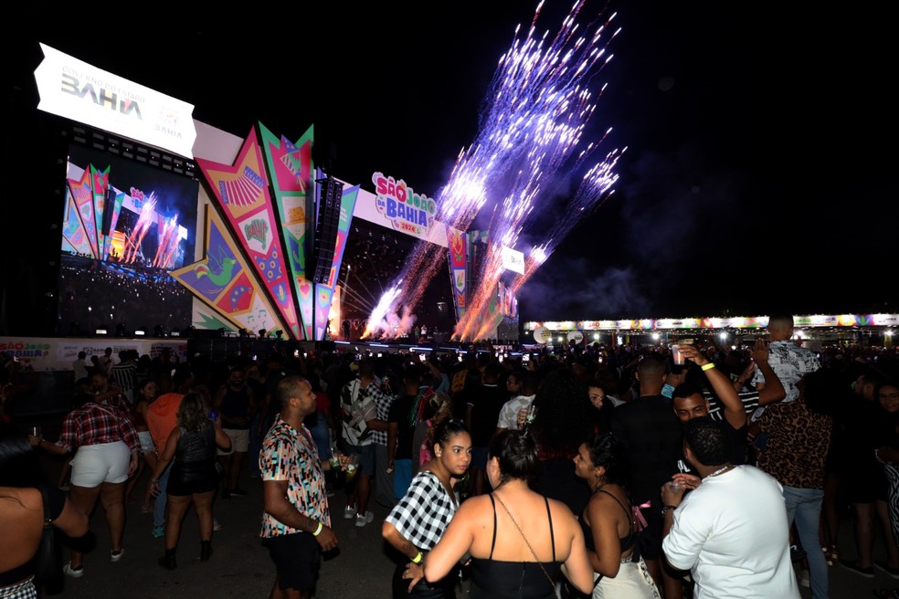 Festejos juninos no Parque de Exposições da capital baiana têm 12 dias de programação em 2024 — Foto: Fernando Vivas/Governo da Bahia