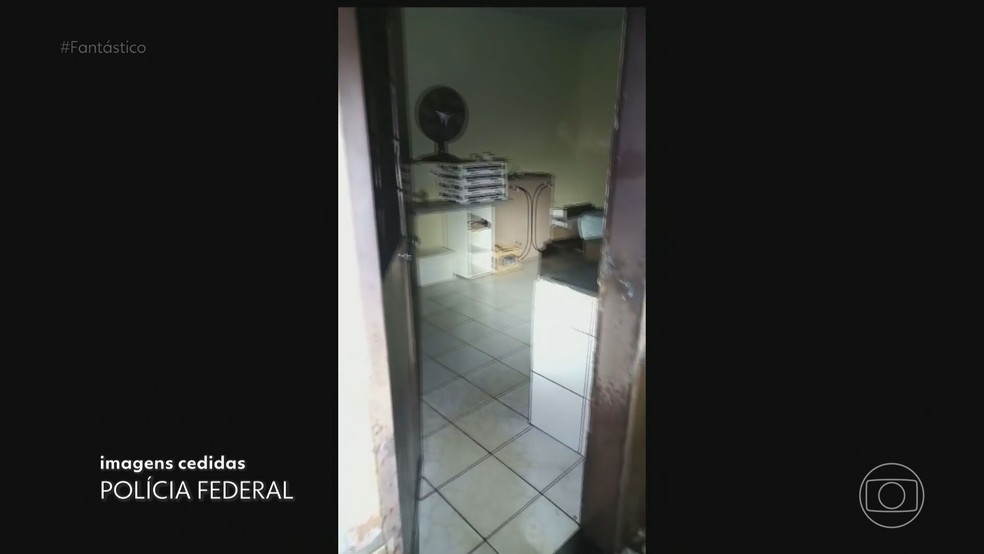 Imagens de robô mostram casa antes da explosão em Ceilândia. — Foto: TV Globo/Reprodução