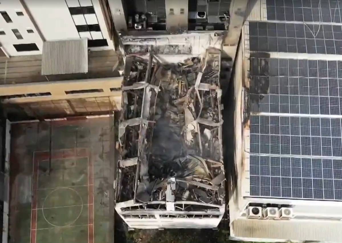 Incêndio em prédio comercial de BH: veja como era e como ficou imóvel destruído por fogo