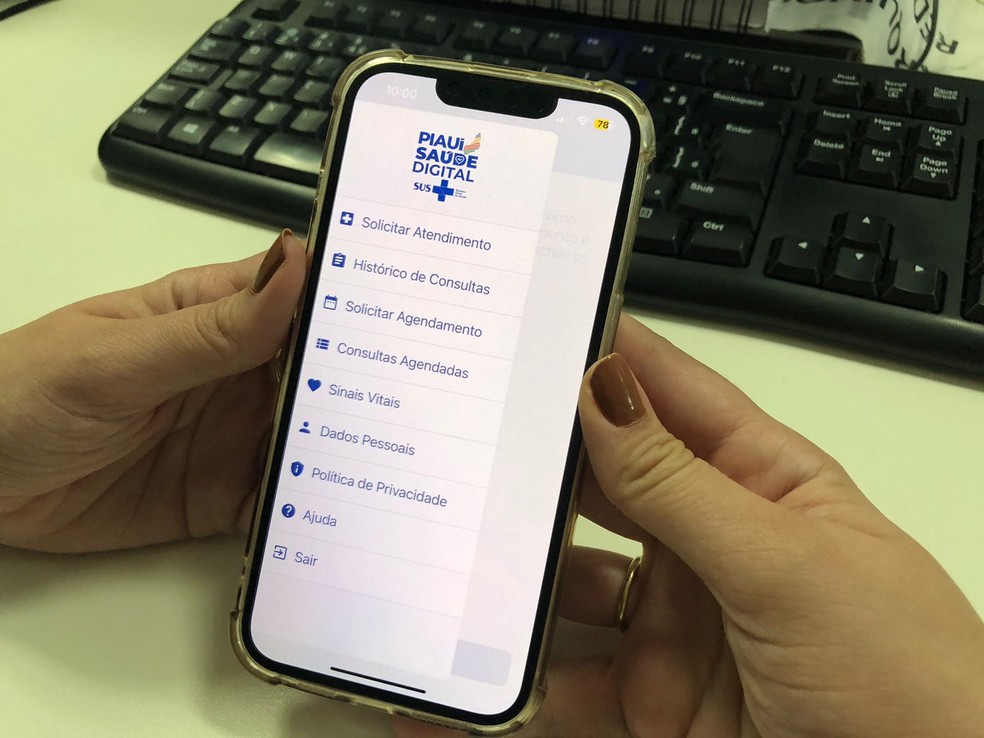 Governo do Estado lança App do Programa Piauí Saúde Digital para atendimentos 24 horas — Foto: Sthefany Prado/g1 Piauí