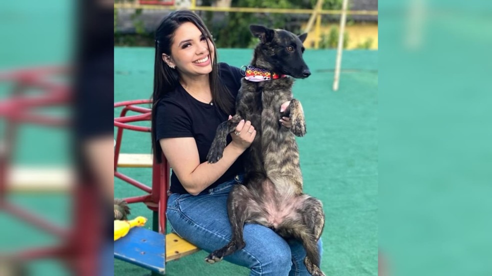 Luíza Schambeck era conhecida pelo amor aos animais — Foto: Reprodução/Redes sociais