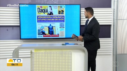 Caso de vendedora que denunciou estupro e roubo em show é destaque no Jornal Daqui