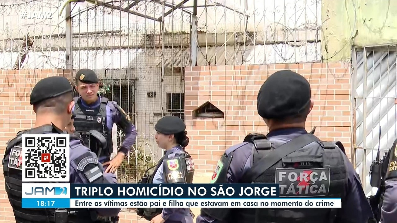 Chacina em Manaus deixa três mortos e uma mulher ferida