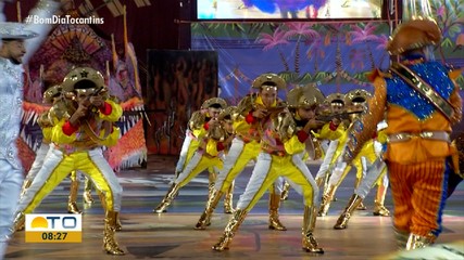 Juninas do grupo especial fecham a noite de apresentações no Arraiá da Capital 2024