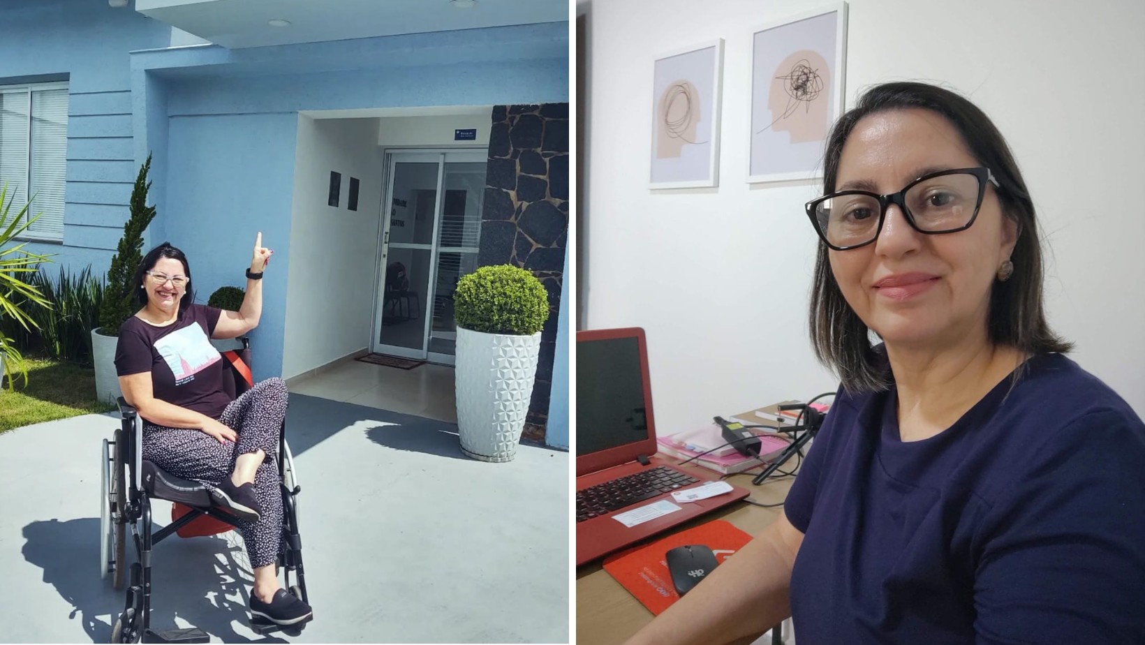 Após diagnóstico de ELA, psicóloga supera limitações e ajuda outros pacientes com doenças raras: 'levar esperança'