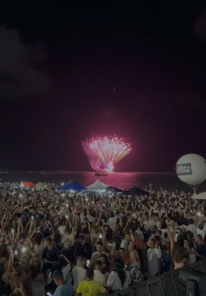 Réveillon 2025 em João Pessoa reúne famílias com shows, fogos silenciosos e direito a churrasco na praia