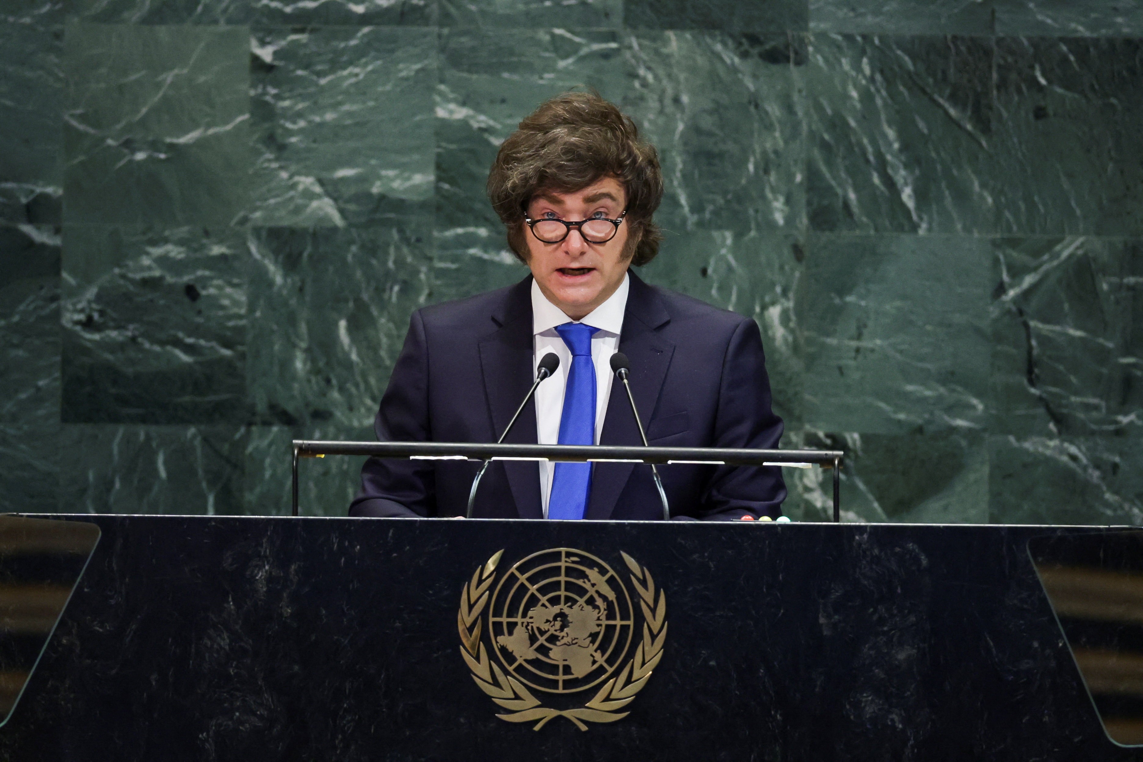 Na ONU, Milei fala em ocupação ilegal das ilhas Malvinas pelo Reino Unido e pede negociação bilateral