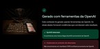 Ferramenta OpenAI Verify, da empresa criadora do ChatGPT, indicou a presença de SynthID em imagens divulgadas pela polícia no Espírito Santo. — Foto: Reprodução/OpenAI Verify