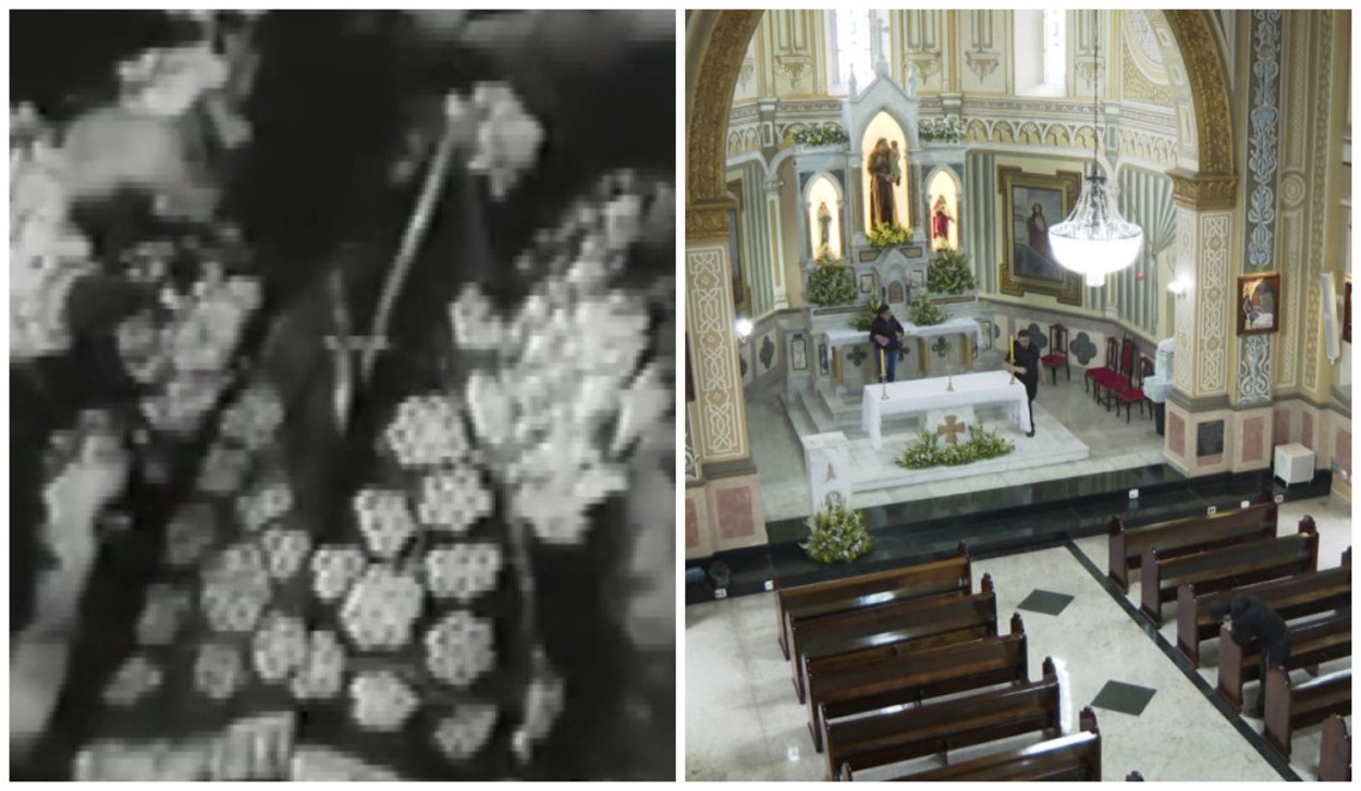 Igreja de santa intacta em incêndio é reinaugurada nos 100 anos do beato Donizetti em Tambaú