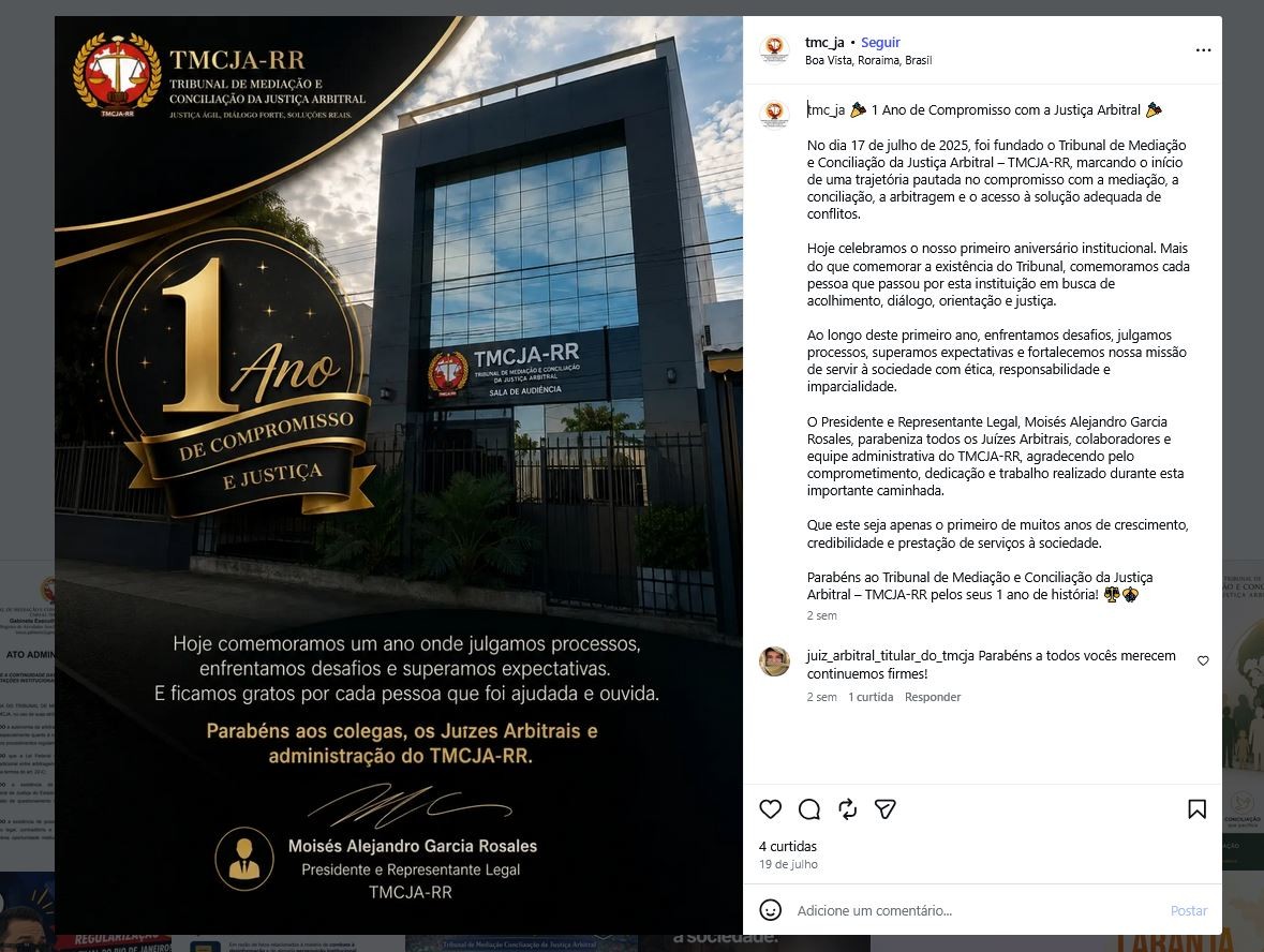 Empresa é alvo do MP por se exibir nas redes sociais como 'Tribunal' para solucionar conflitos em RR