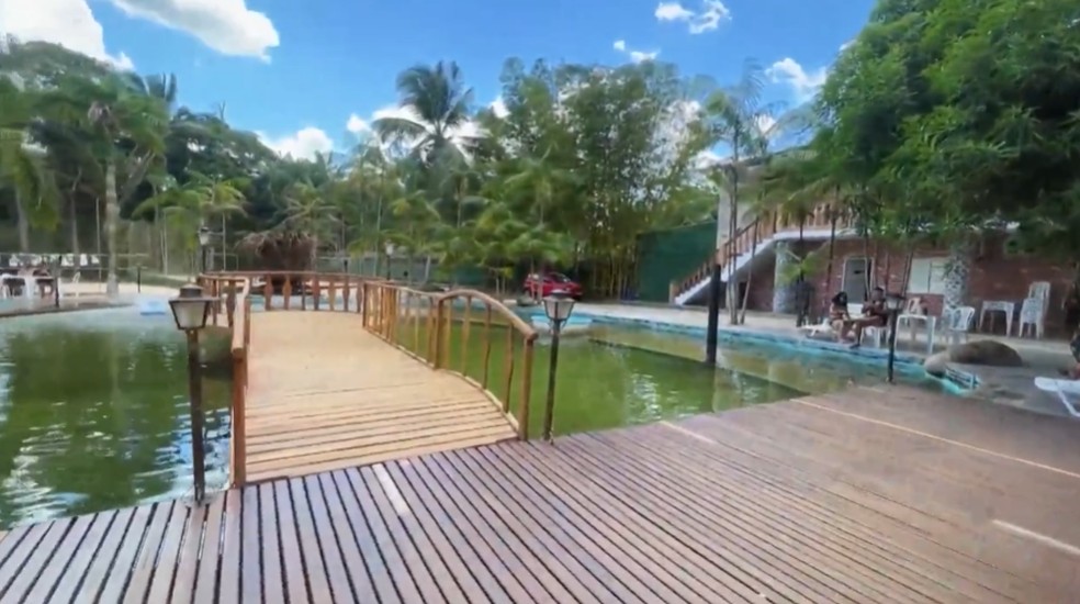 Pousada em Morros, no Maranhão — Foto: Reprodução/TV Mirante