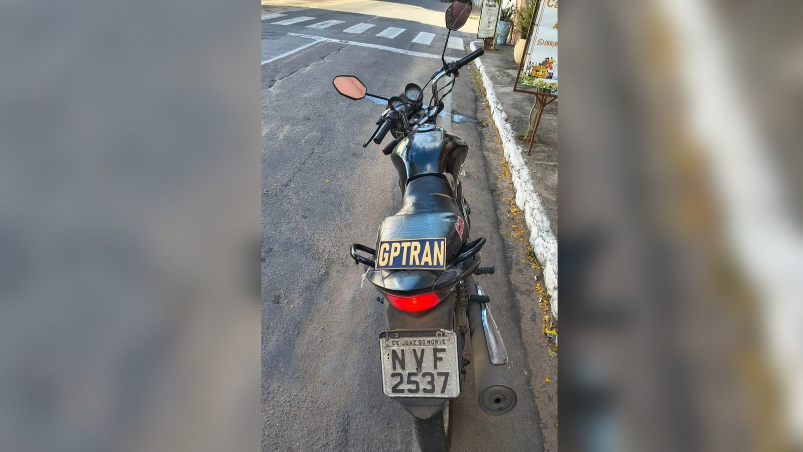 Moto com mais de 600 multas e R$ 159 mil em débito é apreendida no Ceará