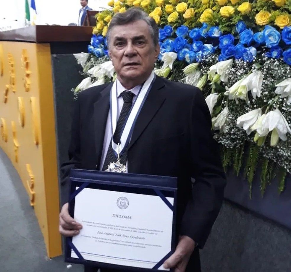 José Antônio Totó Ayres Cavalcante foi um dos pioneiros na criação do Estado do Tocantins — Foto: Arquivo Pessoal
