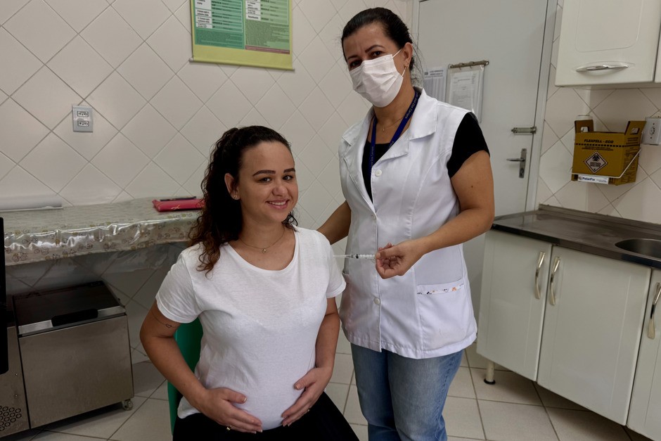 Gestantes protegem bebês com vacina contra bronquiolite
