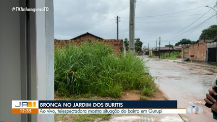 Moradores reclamam de mato alto no setor Jardins dos Buritis, em Gurupi