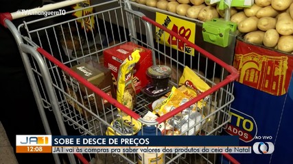 Saiba como está os preços dos produtos da ceia de Natal