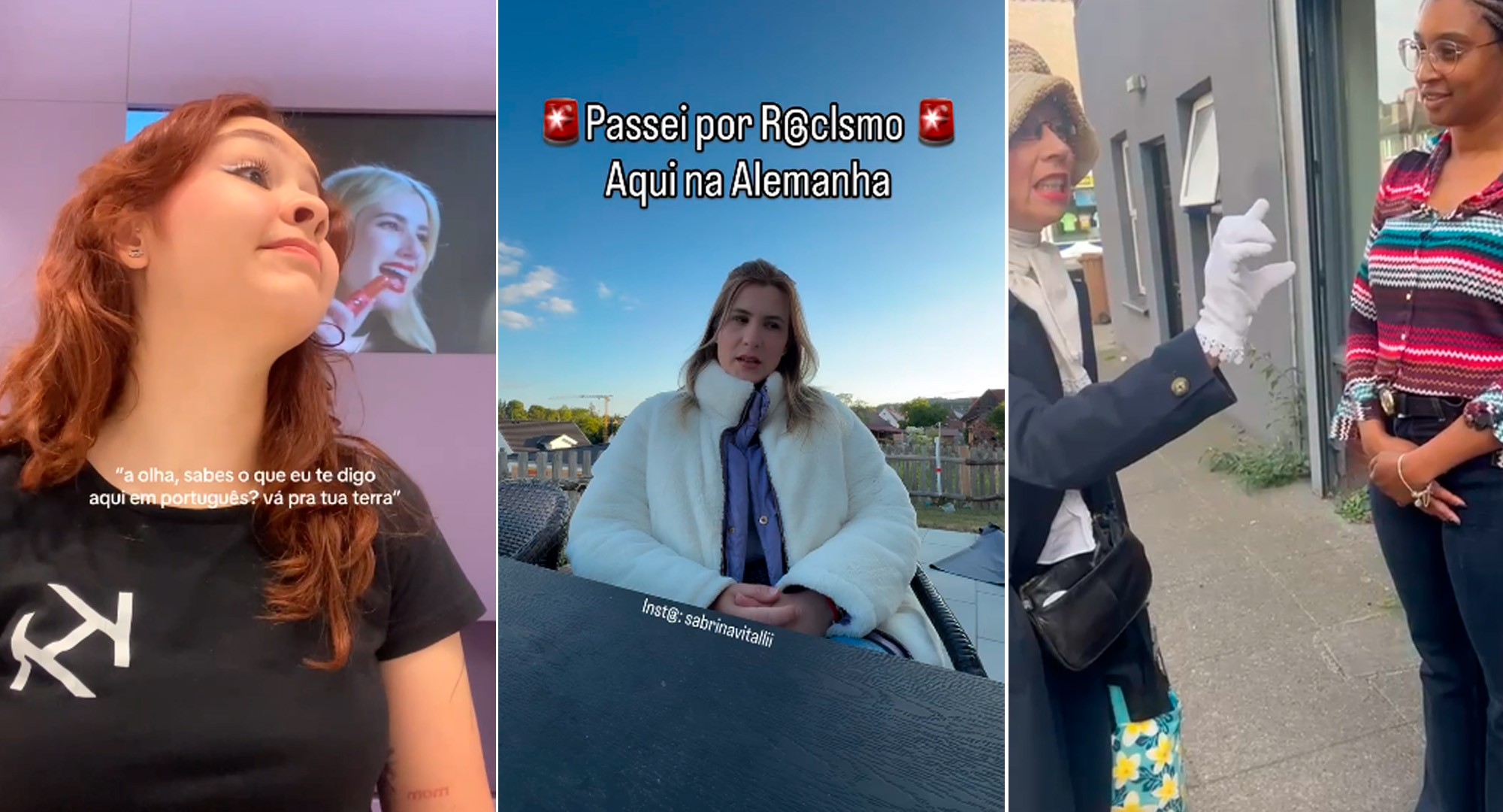 'Vá pra sua terra', 'Não quero escutar sua língua': brasileiras vítimas de xenofobia na Europa expõem crime nas redes; VÍDEO