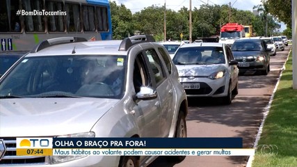Detran explica maus hábitos no trânsito que podem causar acidente e gerar multas