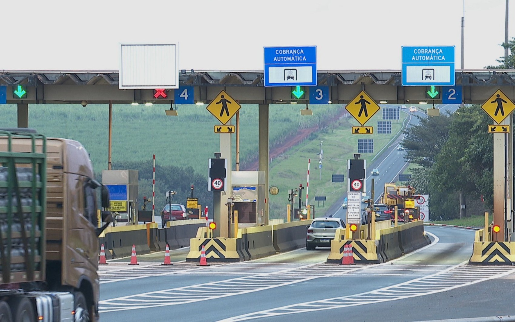 Drivers complain after a 4.72% increase in toll fees in the region of Ribeirão Preto, SP