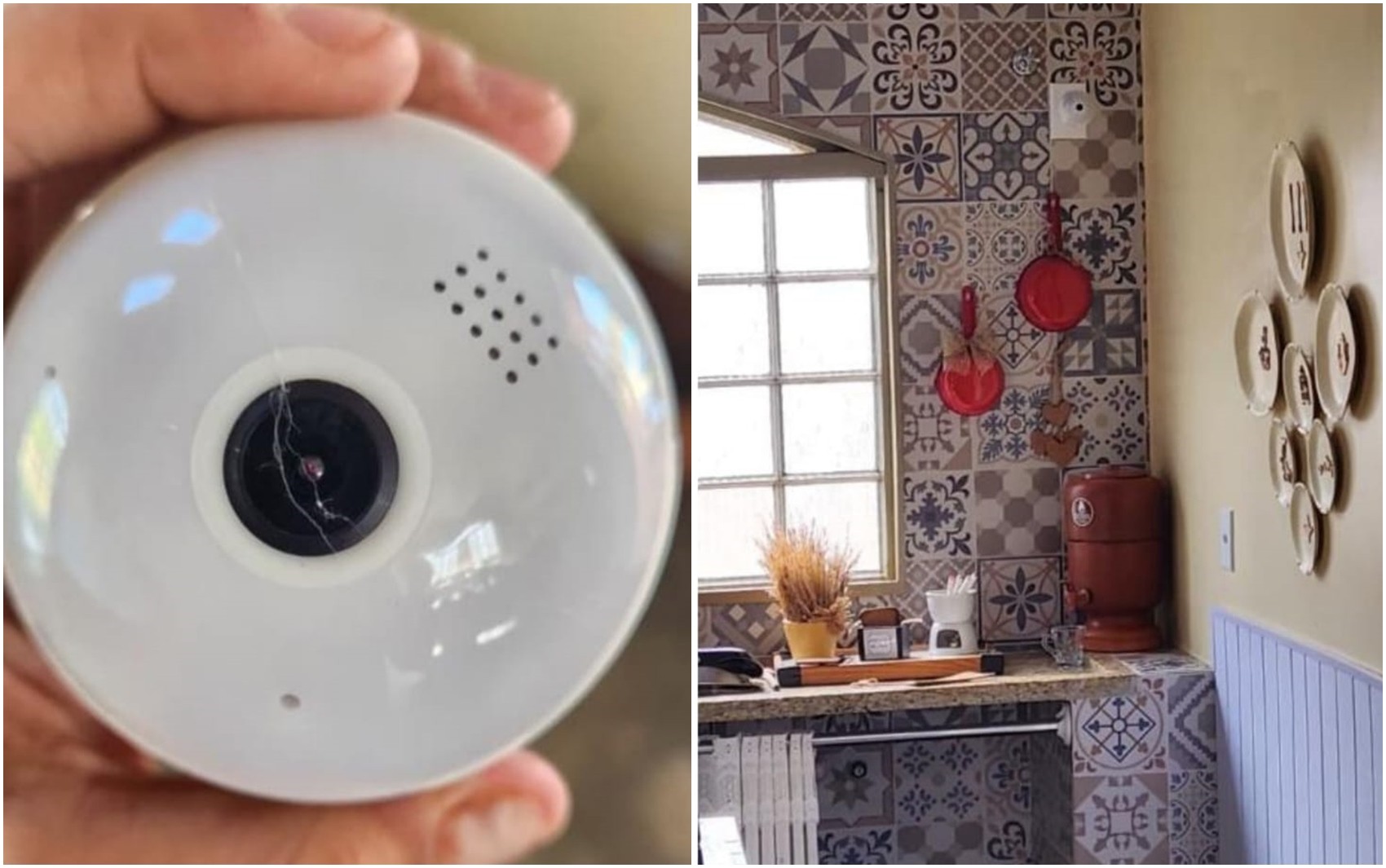 Turistas denunciam câmera escondida em casa alugada em Pirenópolis