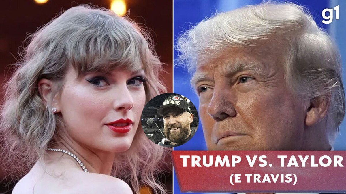 Trump vs. Taylor Swift: Como cantora entrou na mira dos apoiadores do ex-presidente americano por causa do SuperBowl