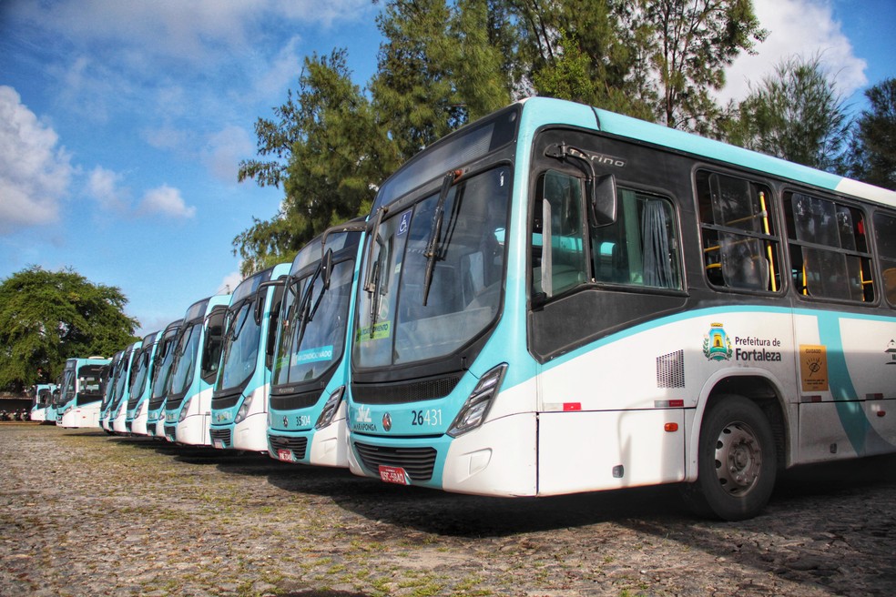 Linhas de ônibus ganham reforço em Fortaleza. — Foto: Prefeitura de Fortaleza/Reprodução