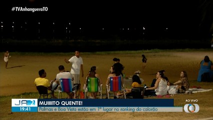Palmas e Boa Vista (RR) lideram o ranking de calor no país