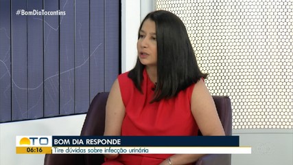 Ginecologista fala infecção urinária em mulheres no Bom Dia Responde