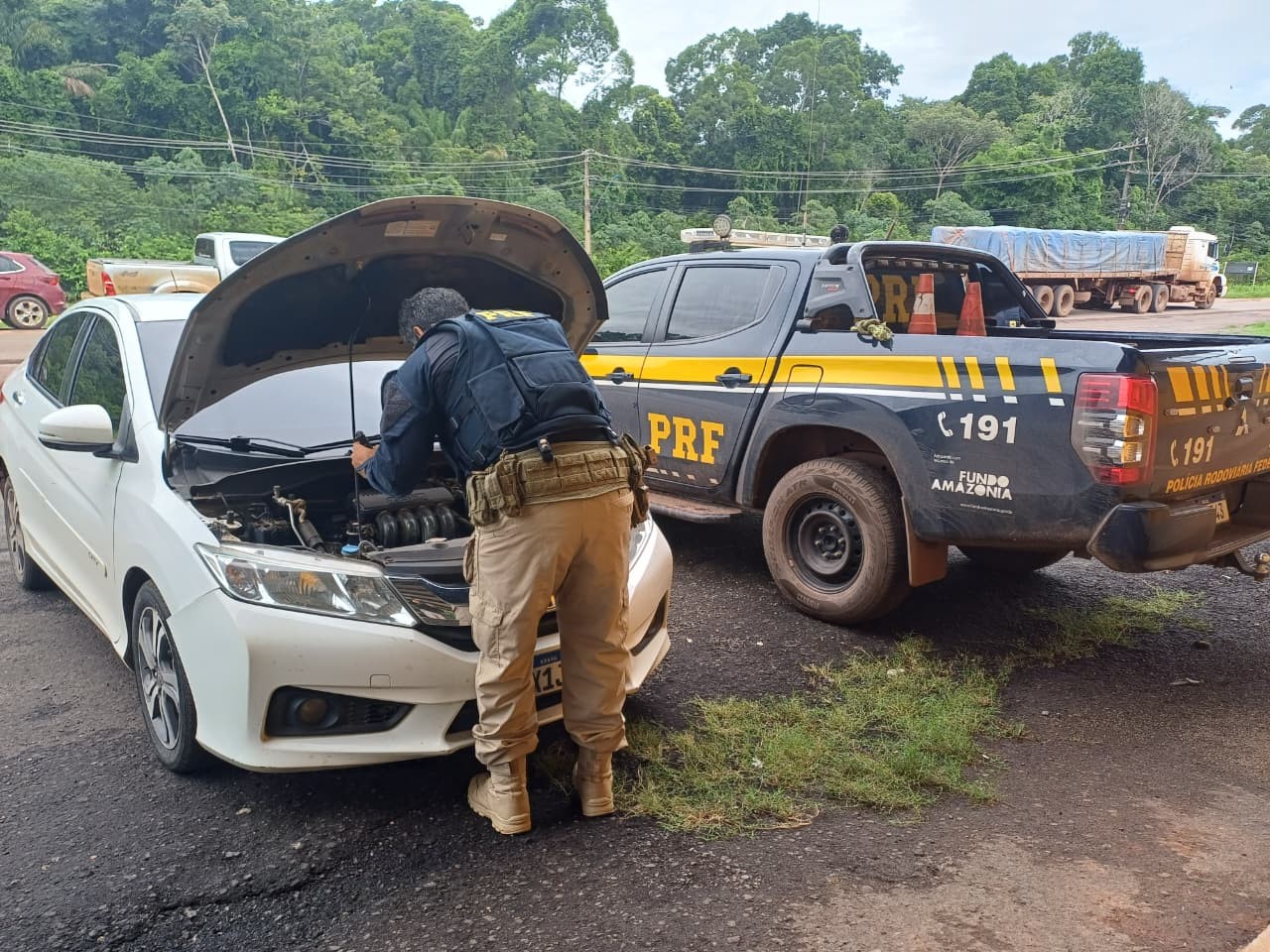 PRF recupera em Santarém carro com registro de roubo no RJ