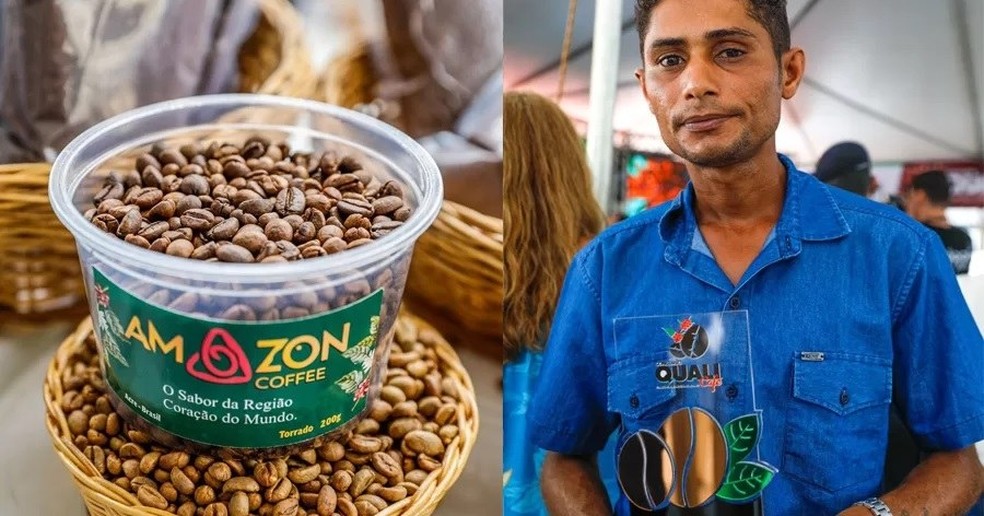 Café é o principal produto de Acrelândia — Foto: Arquivo/´Prefeitura de Acrelândia