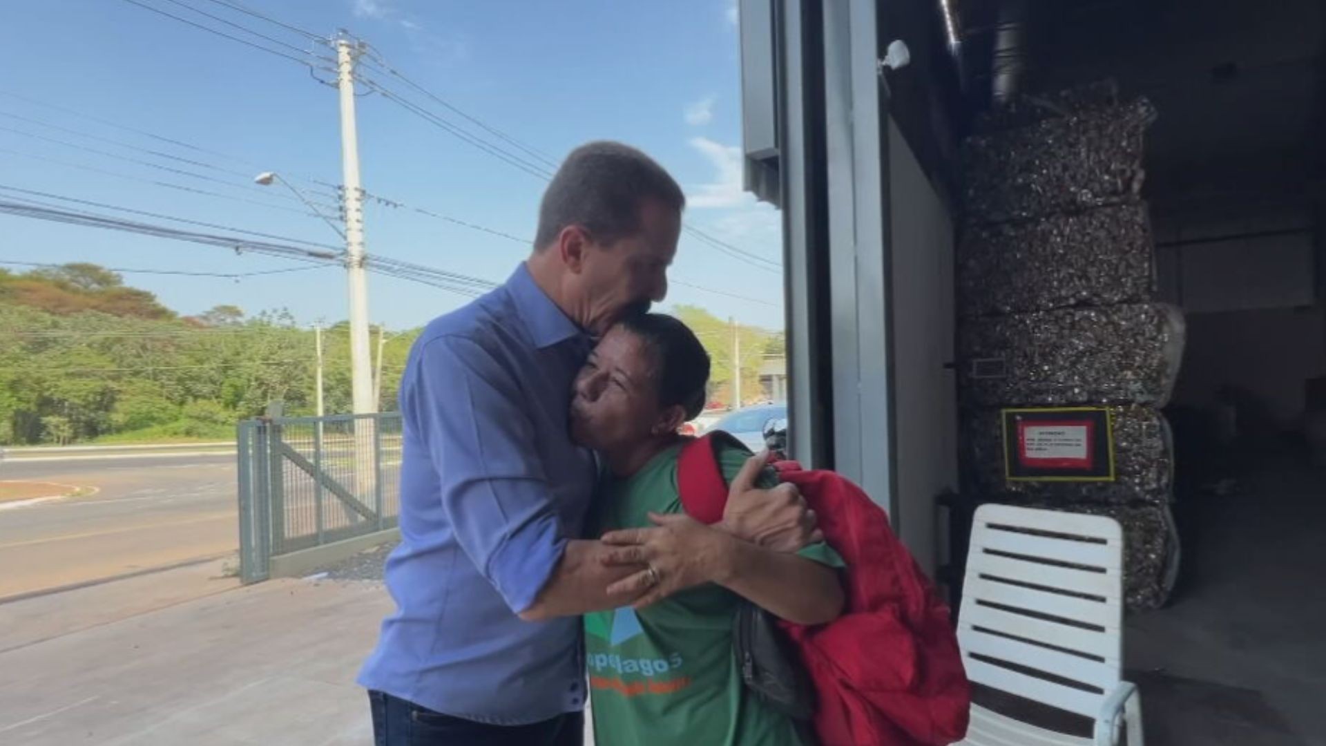 Itamar Borges visita a Cooperativa de Coleta Seletiva e fala em políticas públicas sociais