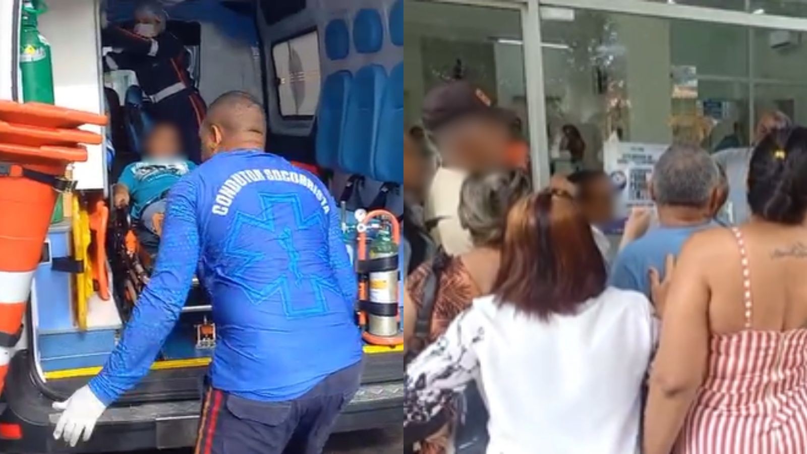 Homem passa mal esperando por atendimento para mutirão de catarata em Teresina; pacientes denunciam desorganização