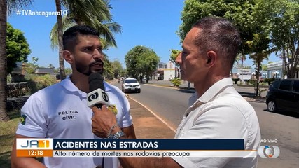 Tocantins registra acidentes nas estradas durante o fim de semana