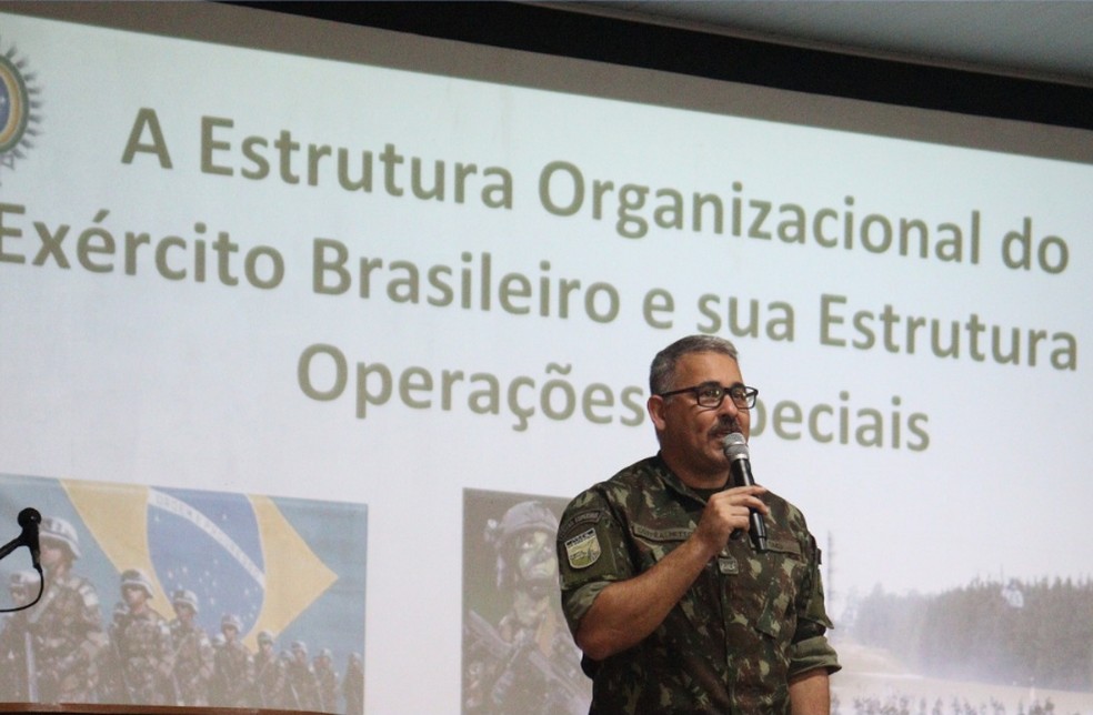 Bernardo Romão Corrêa Netto, coronel preso em operação contra Bolsonaro e aliados — Foto: Centro de Preparação de Oficiais da Reserva de Porto Alegre/Facebook