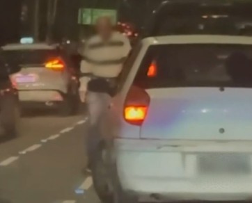 Tio de Guilherme Boulos é atropelado após discussão de trânsito na Avenida 23 de Maio, em SP