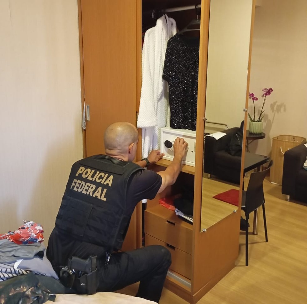 Polícia Federal cumpre mandados em quatro estados — Foto: Polícia Federal