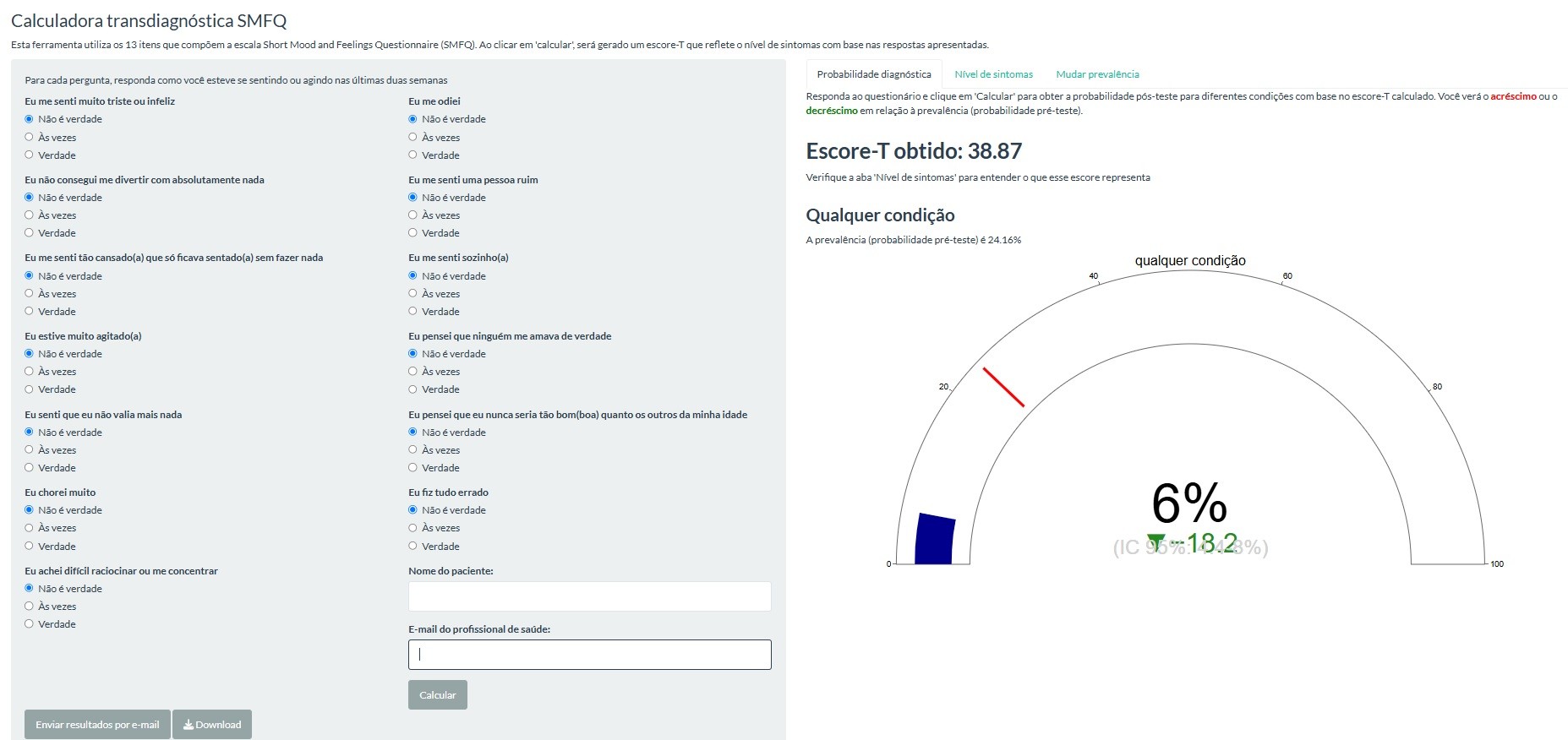 'Calculadora de depressão': pesquisadores gaúchos criam ferramenta online que calcula risco para doenças psiquiátricas; confira