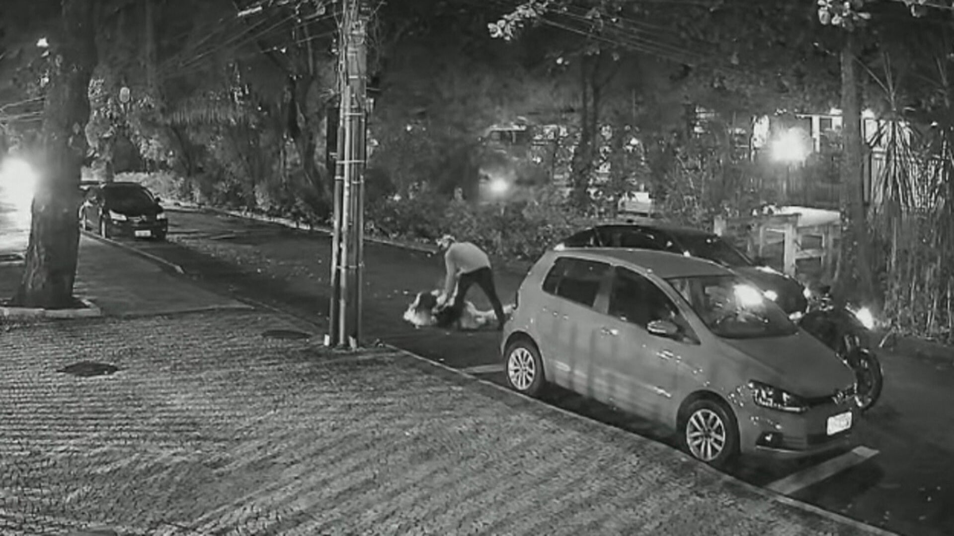 VÍDEO: dois carros são roubados em ruas paralelas em menos de 4 h no Jardim Oceânico