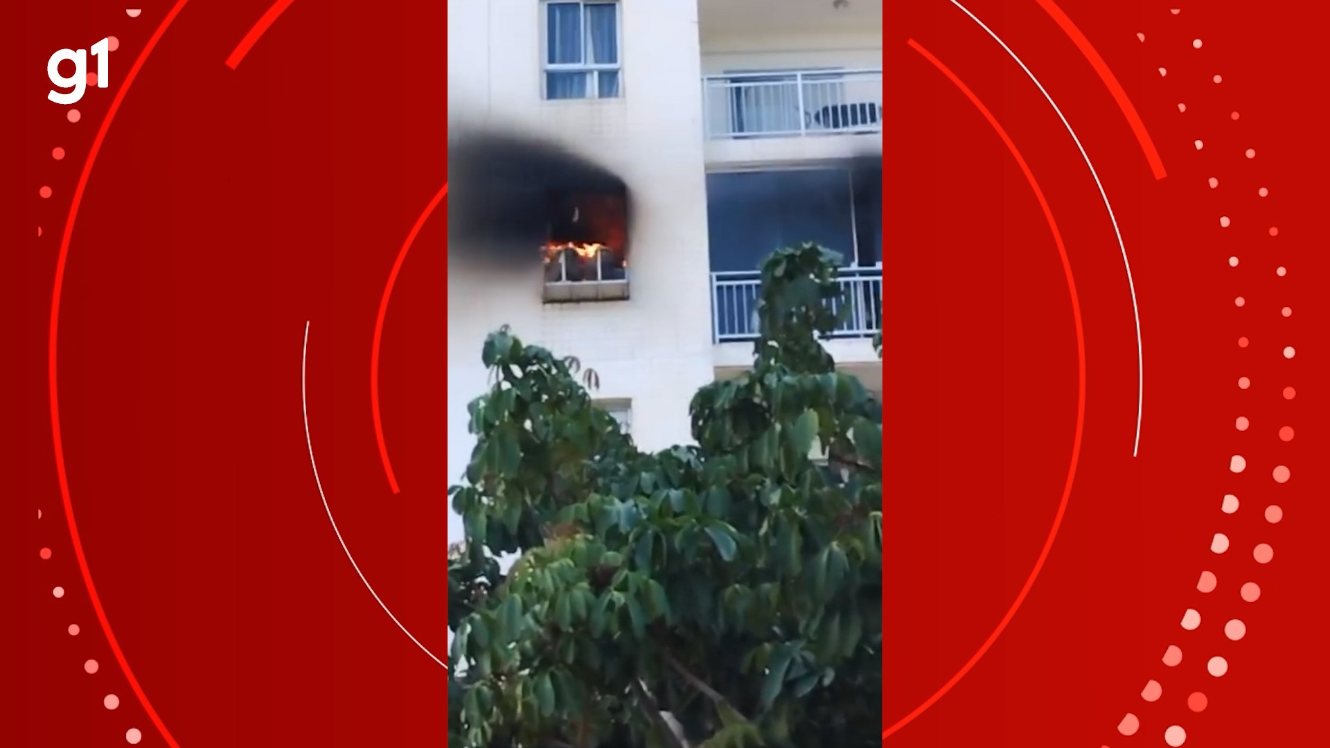 VÍDEO: Incêndio atinge apartamento em condomínio de São Luís