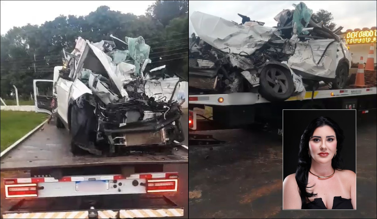 Enfermeira morre após carro bater de frente com caminhão em rodovia do interior de SP