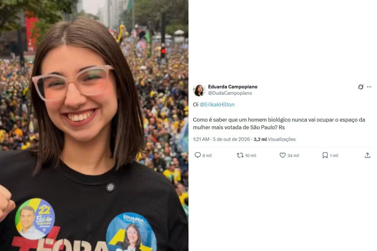 Eduarda Campopiano: a deputada mais votada de SP e suas polêmicas | G1