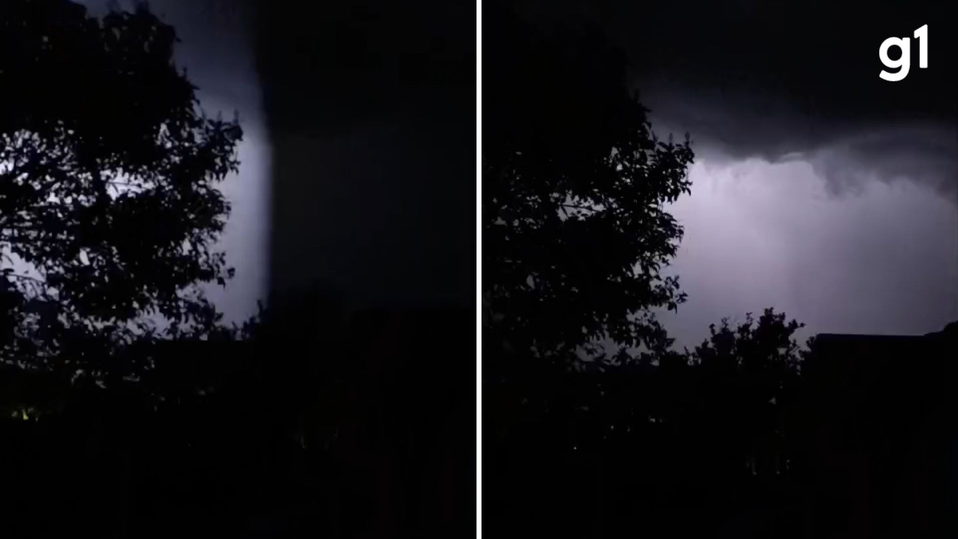 'É um tornado, meu Deus do céu': morador se assusta durante temporal no RS; VÍDEO