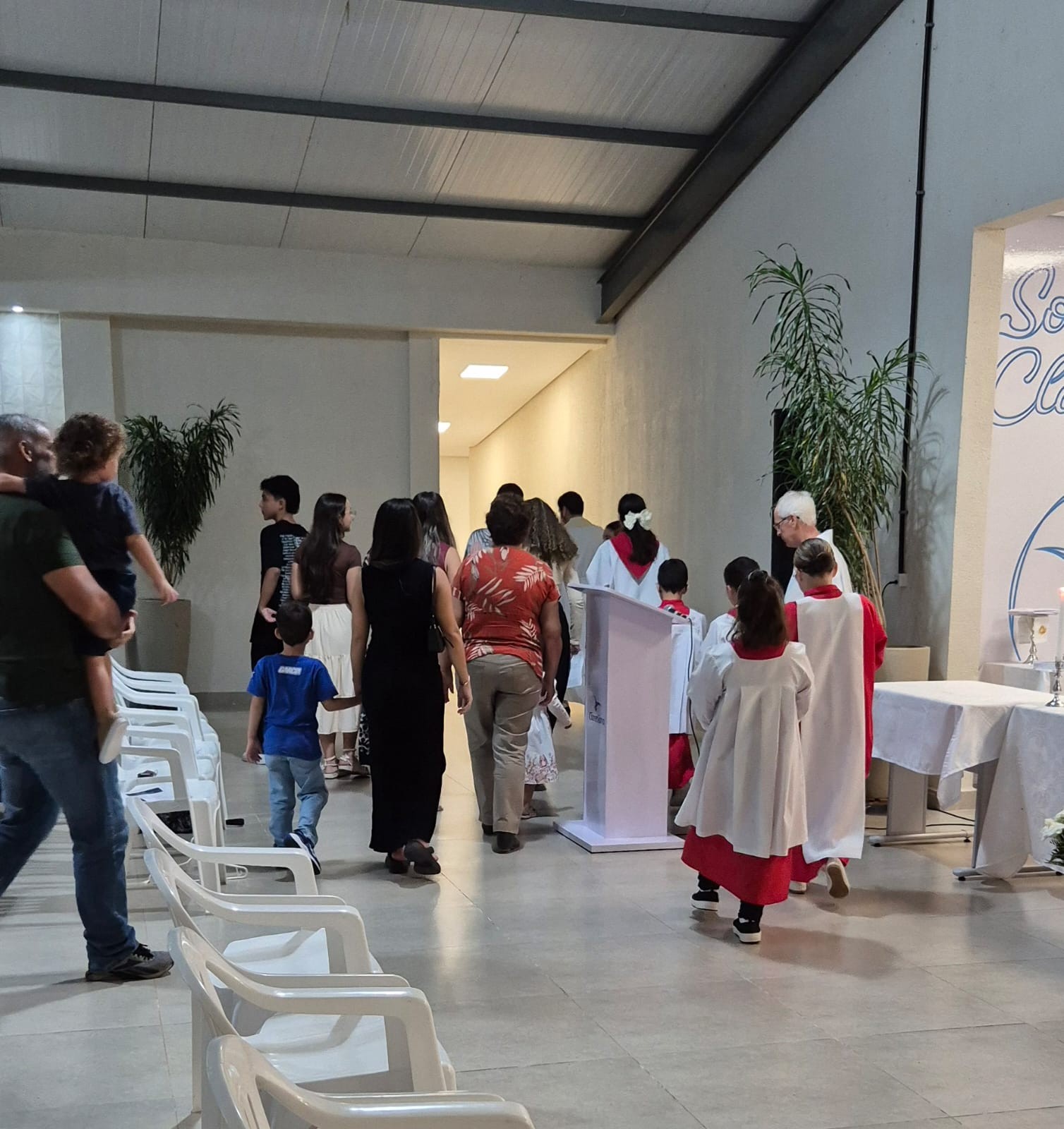 Claretiano Colégio de Ji-Paraná inaugura capela com missa especial