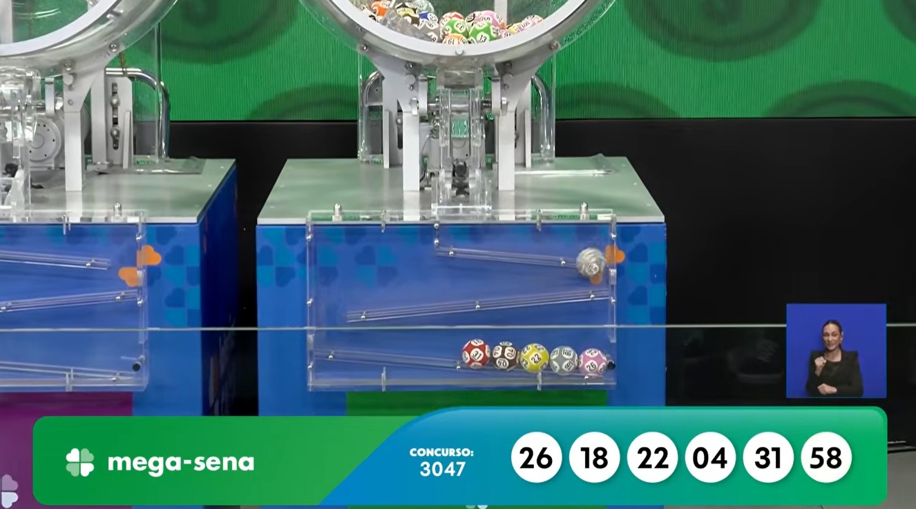 Mega-Sena, concurso 3047: confira os números sorteados | G1