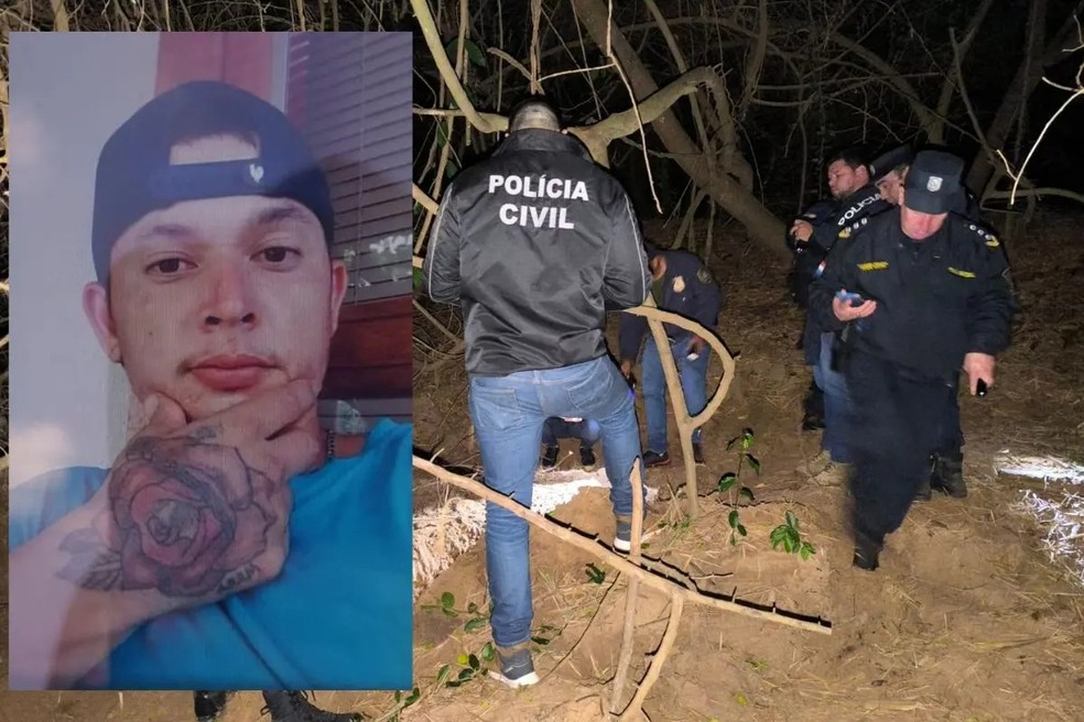 Suspeito, Dilson é procurado por matar a companheira no Paraguai e enterrar corpo no Brasil. — Foto: Polícia Civil/Divulgação