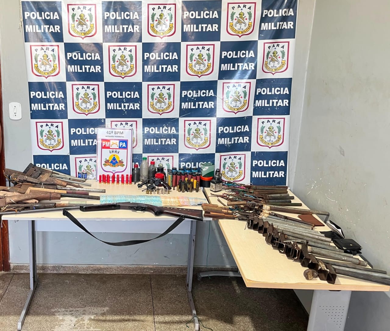 Operação Verão: homem é preso após a PM encontrar arsenal com 35 armas artesanais em Oriximiná
